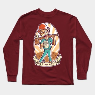 Old Time Batter Long Sleeve T-Shirt